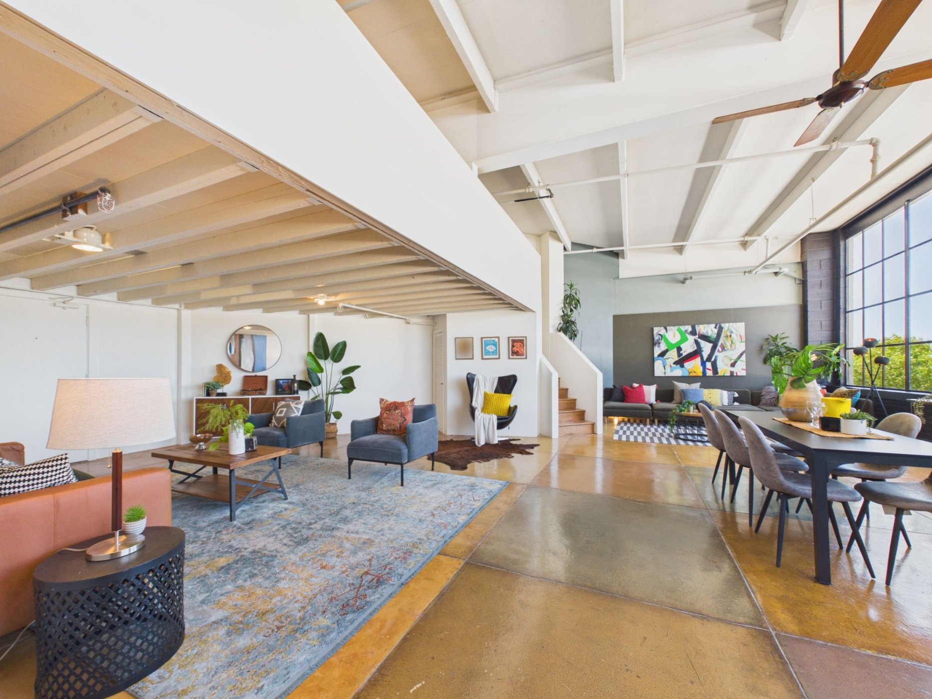  4053 Harlan St #315, Emeryville - top floor loft with massive floor-to-ceiling windows and views of the Berkeley Hills—Andy Read Realtor—Photo 23